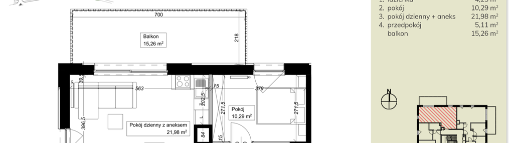 Mieszkanie w inwestycji: Apartamenty przy Parku Szczytnickim