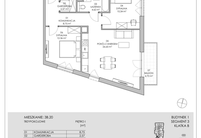 Mieszkanie w inwestycji: Skwer Harmonia II