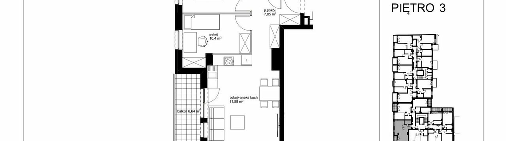 Mieszkanie w inwestycji: Apartamenty Kopernika - etap II