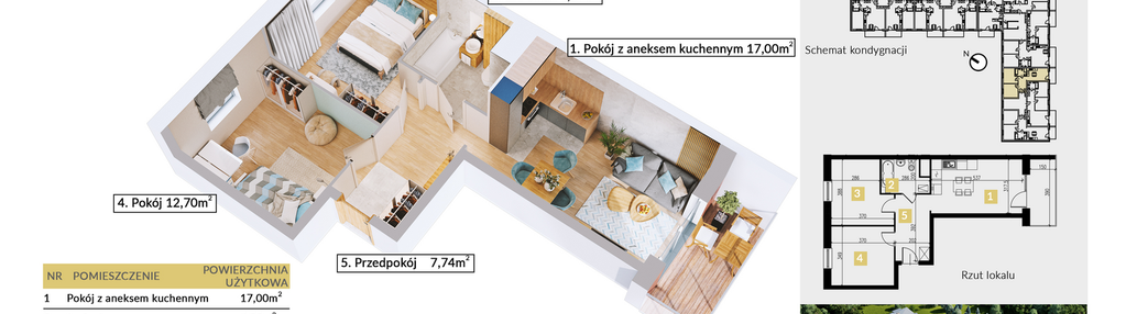 Mieszkanie w inwestycji: Aleja Bohaterów