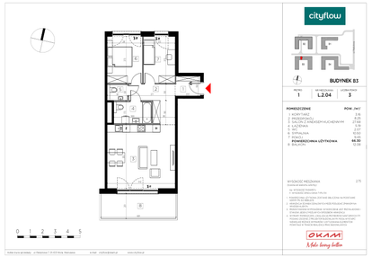 Mieszkanie w inwestycji: CityFlow etap II