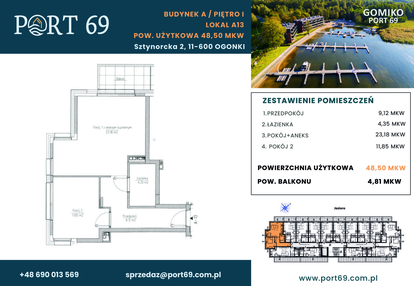Mieszkanie w inwestycji: Port 69
