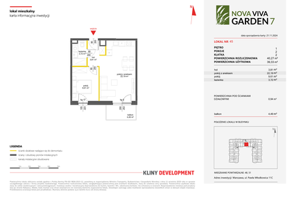 Mieszkanie w inwestycji: Nova Viva Garden 7