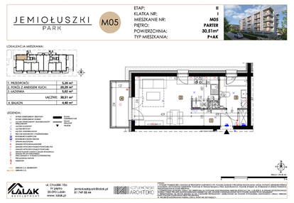 Mieszkanie w inwestycji: Jemiołuszki Park etap 2