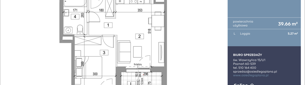 Mieszkanie w inwestycji: Goplana budynek F