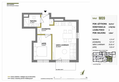 Mieszkanie w inwestycji: Międzylesie przy lesie