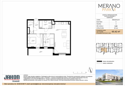 Mieszkanie w inwestycji: Merano Park II