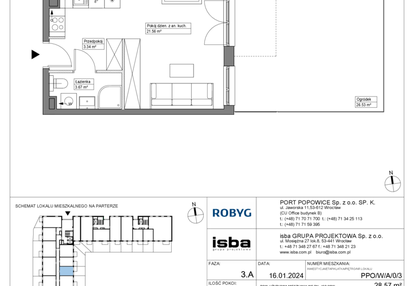 Mieszkanie w inwestycji: Port Popowice bud. W