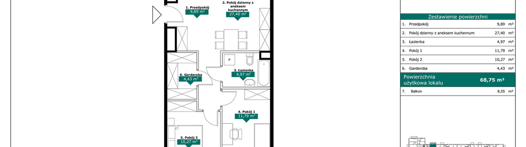 Mieszkanie w inwestycji: Milczańska 18