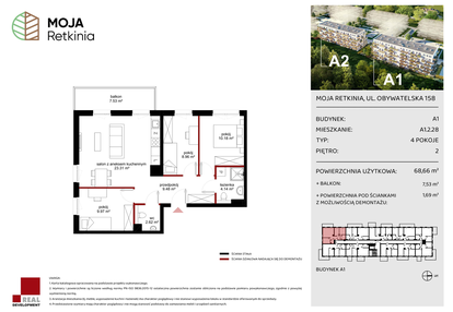 Mieszkanie w inwestycji: Moja Retkinia