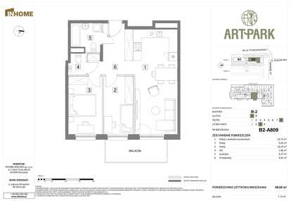 Mieszkanie w inwestycji: Inhome Osiedle ArtPark etap I