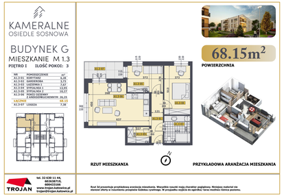 Mieszkanie w inwestycji: Osiedle Sosnowa G