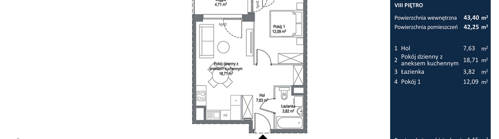 Mieszkanie w inwestycji: Bulvar Apartments - etap II