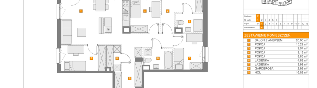 Mieszkanie w inwestycji: Apartamenty Literacka etap 2.2