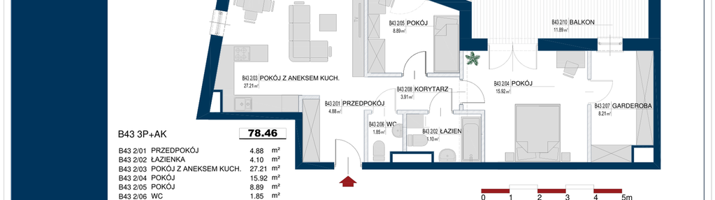 Mieszkanie w inwestycji: Promenada Park