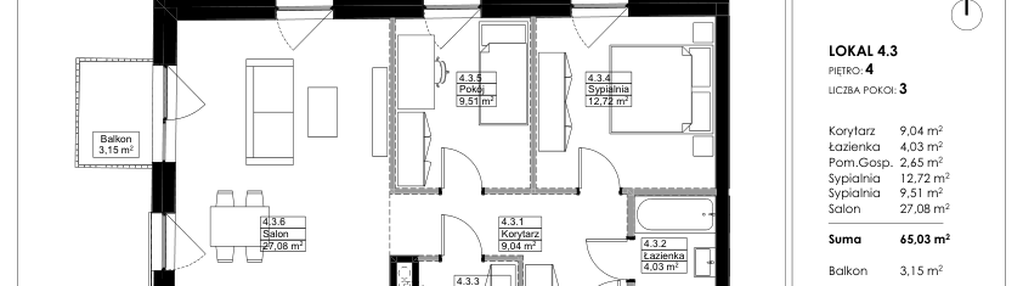 Mieszkanie w inwestycji: Nowa Strycharska | STR 6