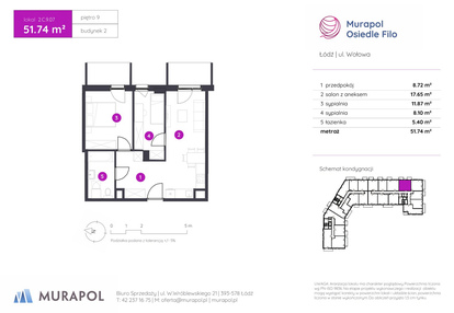 Mieszkanie w inwestycji: Murapol Osiedle Filo etap II