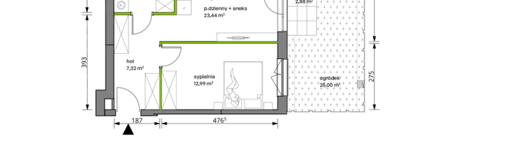 Mieszkanie w inwestycji: Trzcinowa Vita