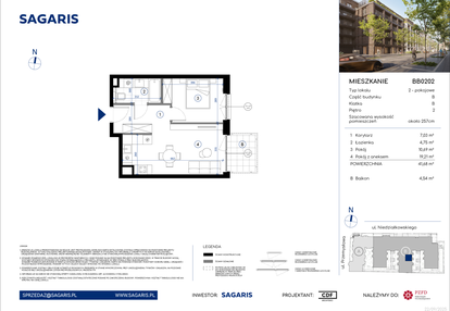 Mieszkanie w inwestycji: Niedziałkowskiego Park