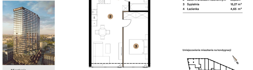 Mieszkanie w inwestycji: O27 Apartamenty Opolska