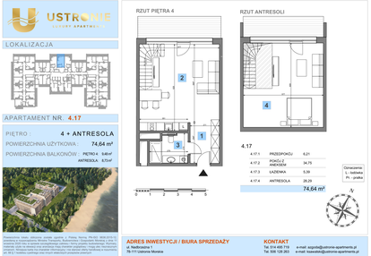 Mieszkanie w inwestycji: Ustronie Luxury Apartments