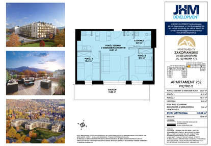 Mieszkanie w inwestycji: Apartamenty Zakopiańskie