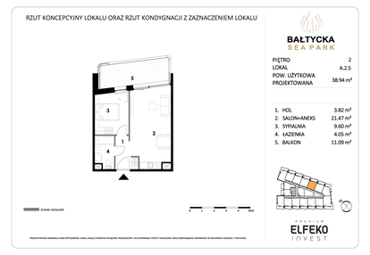 Mieszkanie w inwestycji: Bałtycka Sea Park
