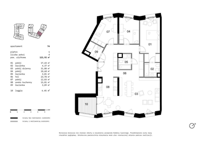 Mieszkanie w inwestycji: Solna 6