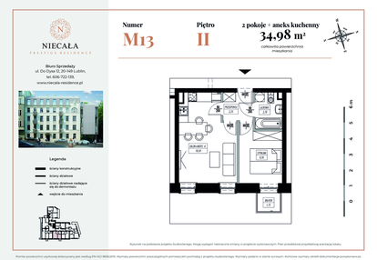 Mieszkanie w inwestycji: Niecała Prestige Residence