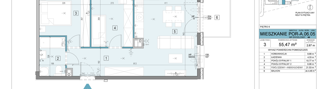 Mieszkanie w inwestycji: Apartamenty Portowa
