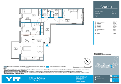 Mieszkanie w inwestycji: Talarowa Park