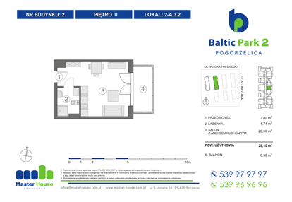 Mieszkanie w inwestycji: Baltic Park 2 Pogorzelica bud. 1 i 2