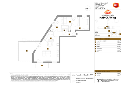 Mieszkanie w inwestycji: Apartamenty nad Oławką etap II