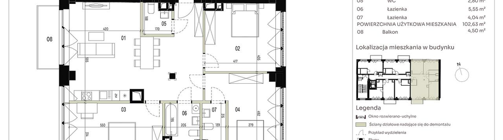 Mieszkanie w inwestycji: Nowa Stawowa