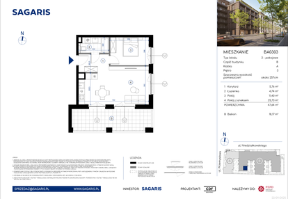Mieszkanie w inwestycji: Niedziałkowskiego Park