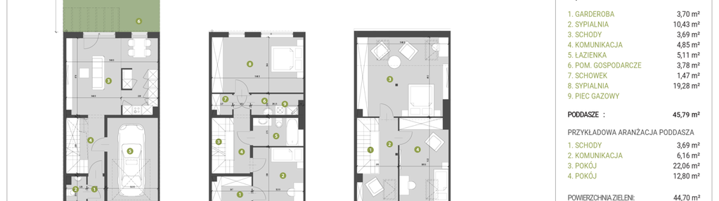 Dom w inwestycji: Leśne Wzgórza etap I-II