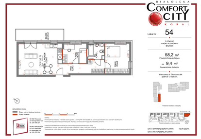 Mieszkanie w inwestycji: Comfort City Koral