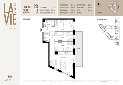 Mieszkanie w inwestycji: La Vie House
