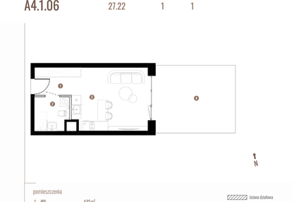 Mieszkanie w inwestycji: Belg Apartamenty etap II