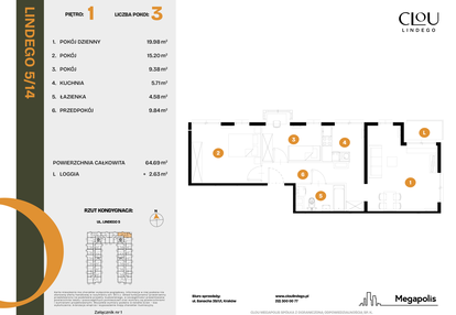 Mieszkanie w inwestycji: CLOU LINDEGO