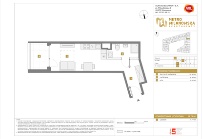 Mieszkanie w inwestycji: Apartamenty Metro Wilanowska
