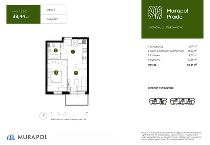 Mieszkanie w inwestycji: Murapol Prado