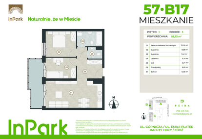 Mieszkanie w inwestycji: InPark