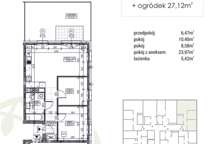 Mieszkanie w inwestycji: Zakątek Flora