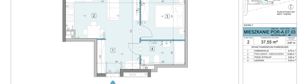 Mieszkanie w inwestycji: Apartamenty Portowa