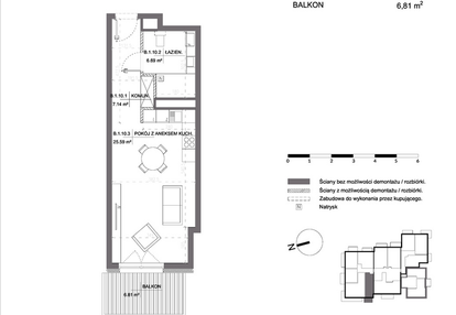 Mieszkanie w inwestycji: Polanka 21