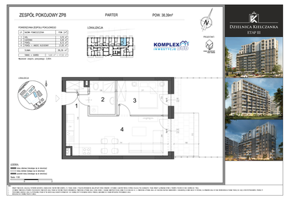 Mieszkanie w inwestycji: Dzielnica Kielczanka etap III