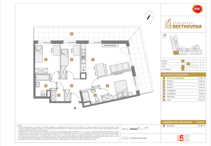 Mieszkanie w inwestycji: Apartamenty Beethovena
