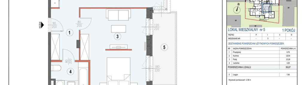Mieszkanie w inwestycji: Słonimska Residence II