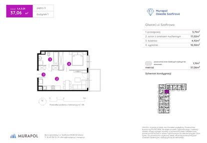 Mieszkanie w inwestycji: Murapol Osiedle Szafirove II